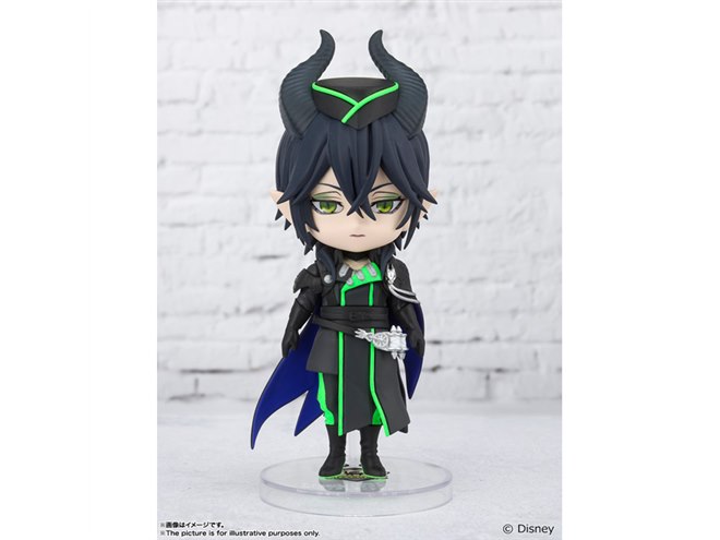 【未開封品】ツイステ フィギュアーツミニ マレウス バンダイ、寮章モチーフの台座付き「Figuarts mini マレウス