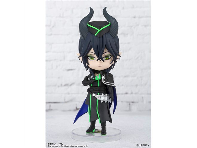 【新品／未開封】 ツイステ Figuarts mini マレウス バンダイ、寮章モチーフの台座付き「Figuarts mini マレウス