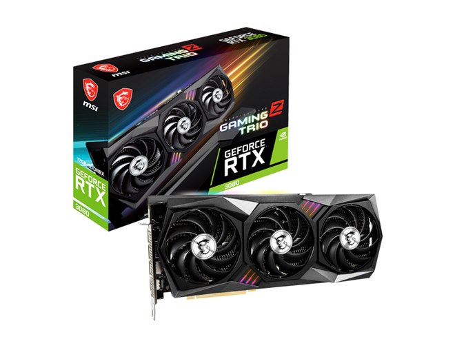 新品タグ付き　デラロミラノ　　IRIDE ZOTAC、ホログラフィー仕上げの「GeForce RTX 3080」搭載ビデオ