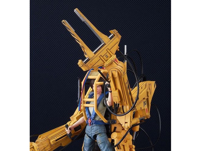 エイリアン2」腕脚と連動して油圧シリンダが伸縮可動する「パワー