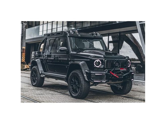 迫力満点 金属製 1/18 メルセデスベンツ BRABUS(ブラバス) G800 ブラバス、メルセデスベンツ Gクラス 新型を800馬力に…2種類の