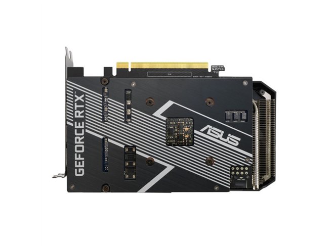 ASUS、2つのAxial-techファンを装備した「DUAL-RTX3050-O8G-GAMING
