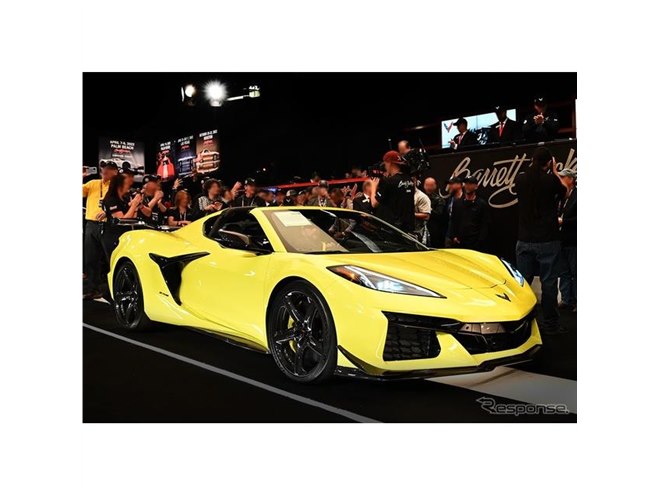 シボレー コルベット に670馬力の『Z06』新型、量産第一号車が360万