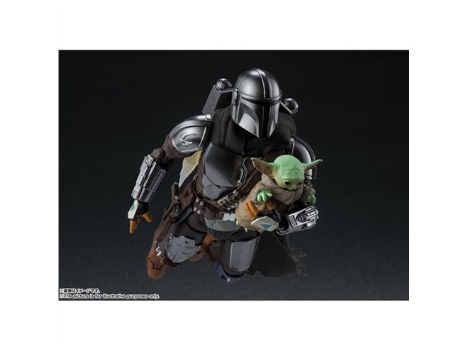 バンダイ、ディン・ジャリン素顔＆グローグー付き「S.H.Figuarts