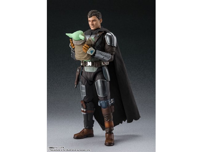 バンダイ、ディン・ジャリン素顔＆グローグー付き「S.H.Figuarts