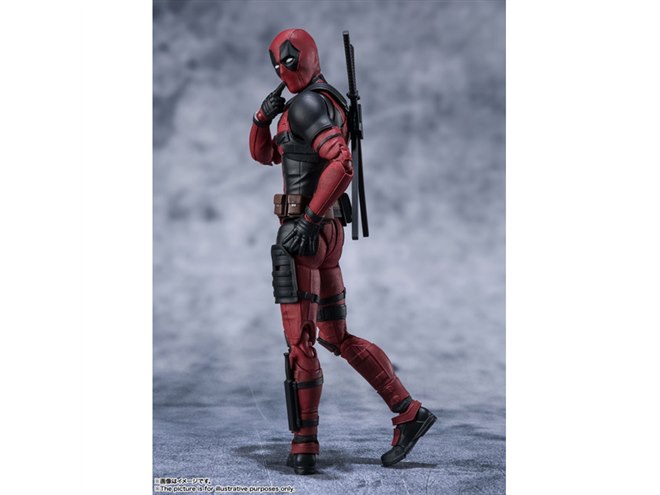 バンダイ「S.H.Figuarts デッドプール」が本日2/26発売、背中に刀を