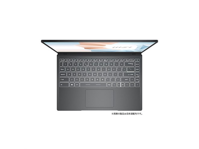 MSI、重量1.3kg/厚さ18.1mmの14型フルHDビジネスノートPCを2/17発売