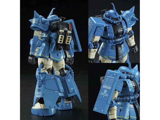 機動戦士ガンダムMSV」ロバート・ギリアム専用ザクIIがRGに登場
