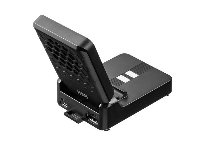 Switchの熱暴走を防ぐ”冷却ファン付き充電スタンド「400-NSW011BK