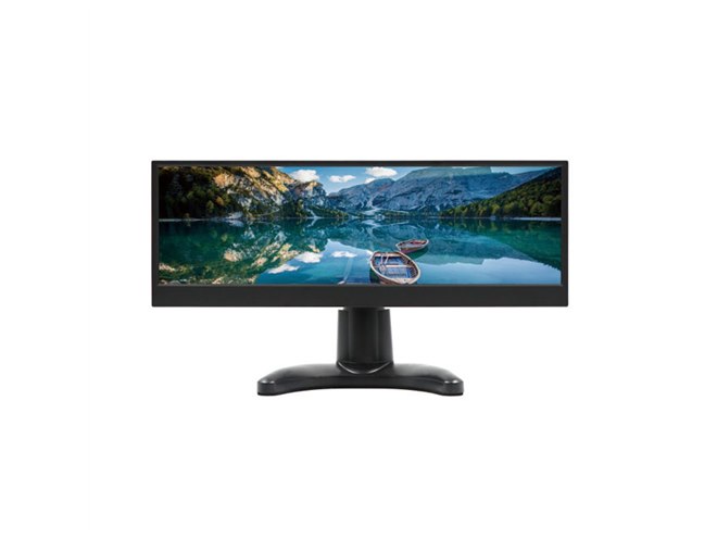 バータイプで解像度3840×1100の14型液晶「LCD14HCR-IPSW」が2/25