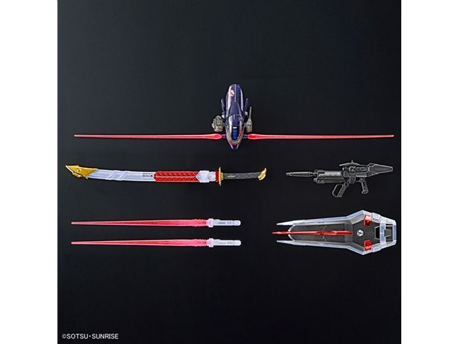 MGガンプラ「レッドフレーム フライトユニット」カラーメッキ＆クリア