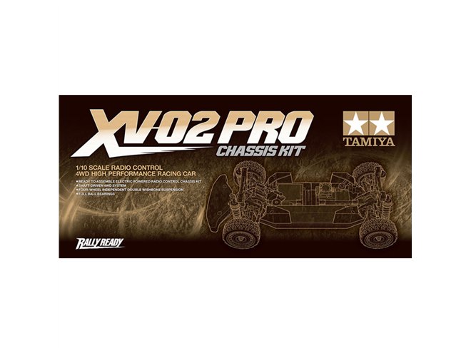 タミヤ、1/10RC用シャフトドライブ4WDシャーシ「XV-02 PRO」 - 価格.com