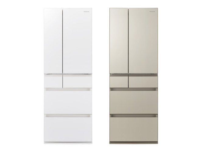 パナソニック、「微凍結パーシャル」「ナノイー X」搭載の冷蔵庫2機種