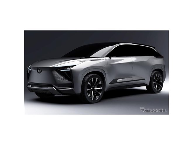 レクサス、次世代電動SUVの新写真を公開…『エレクトリファイドSUV