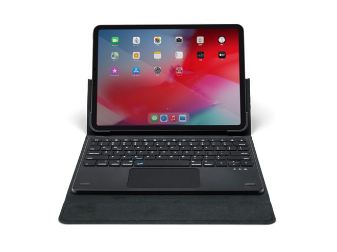 iPadをノートPCのように使える、キーボード/タッチパッド/スタンド一