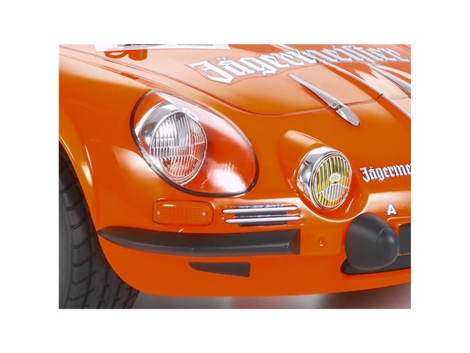 イェーガーマイスターの「アルピーヌA110」1/10電動RC、ヘッド イェーガーマイスターの「アルピーヌA110」1/10電動RC、ヘッド