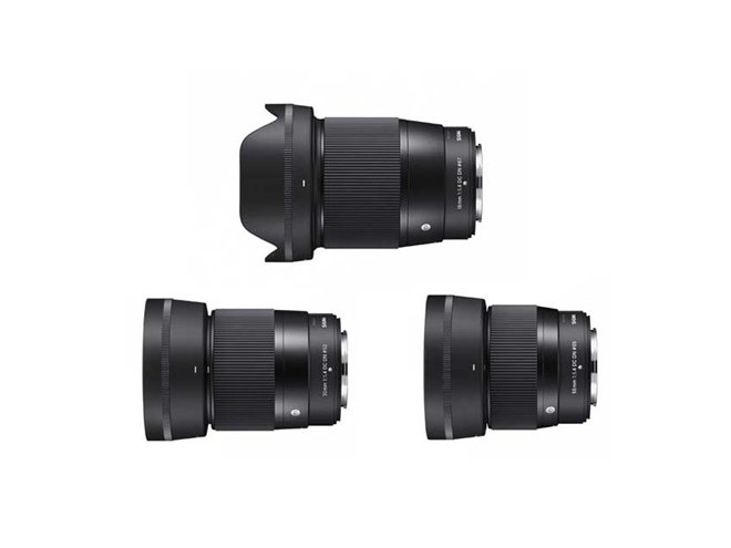 シグマ、ミラーレスカメラ用「F1.4単焦点レンズ」3本にXマウント