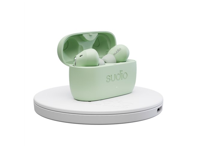 Sudio、「空間オーディオモード」搭載の完全ワイヤレスANCイヤホン