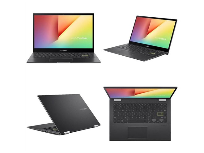ASUS、フリップタイプの14型ノートPC「ASUS VivoBook Flip 14