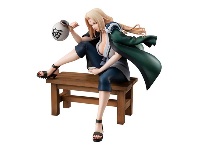 NARUTO」“流れるようになびく髪”を楽しめる綱手のフィギュアが