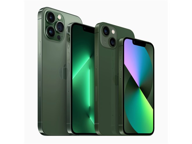 アップル、「iPhone 13」シリーズに“魅力的な新しいグリーンの仕上げ”を追加 - 価格.com