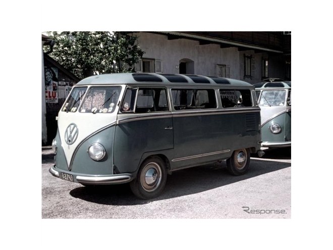 VW ID.Buzz】初代T1のデザインモチーフを採用 - 価格.com
