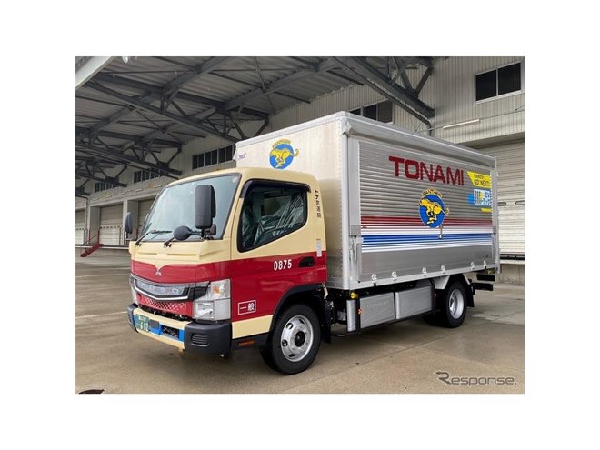 三菱ふそう、eキャンターの架装仕様を拡大…冷凍冷蔵車、サイドオープン