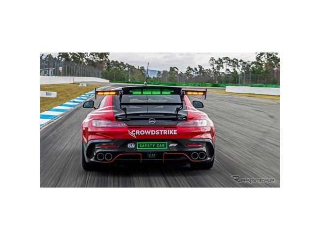 F1マシンを導くセーフティカーは730馬力、メルセデスAMG GT