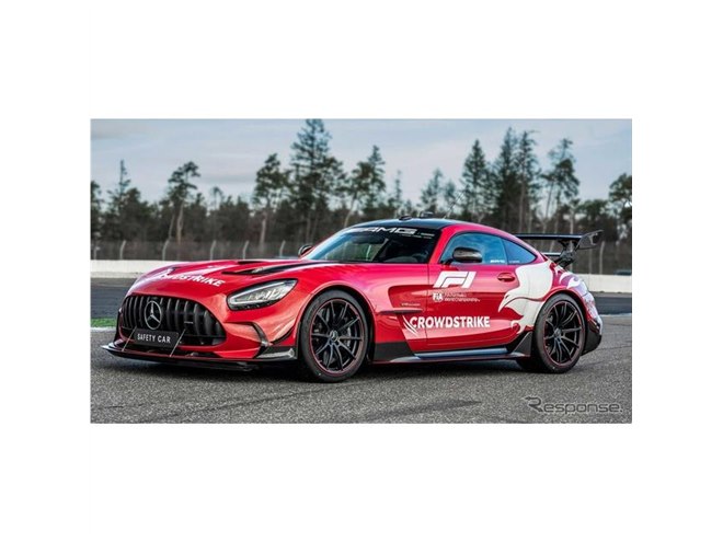 F1マシンを導くセーフティカーは730馬力、メルセデスAMG GT ブラック