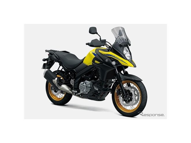 スズキ V-ストローム650、2022年モデル…平成32年国内排出ガス規制に