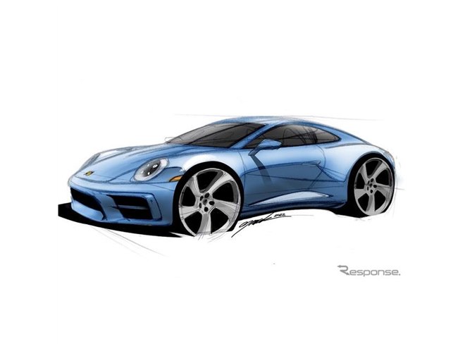 ピクサー映画の「サリー」、最新型911で実車化へ…ポルシェがウクライナ