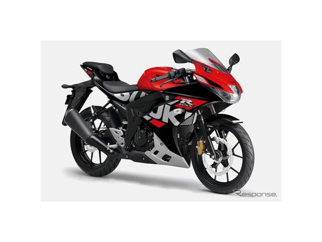 スズキ GSX-R125、2022年モデル発売へ…排ガス規制対応とカラーリング