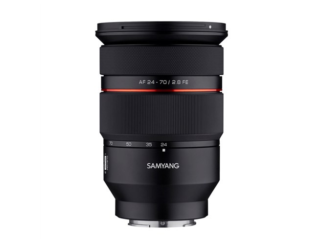 サムヤン、“動画撮影に最適化した”ズームレンズ「AF 24-70mm F2.8 FE