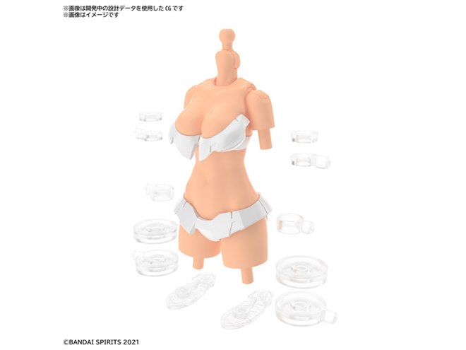 夏らしくさわやかな「30 MINUTES SISTERS」ボディパーツ3種、詳細など