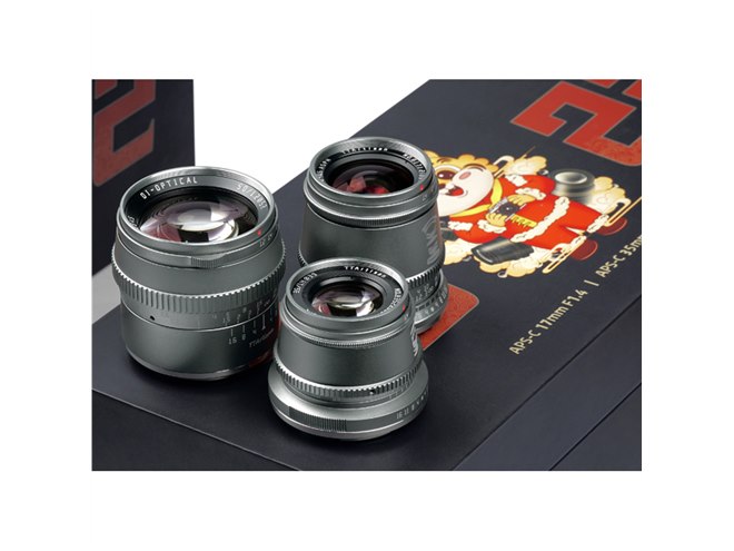 TTARTISAN 限定チタンカラー　Fuji単焦点レンズ3本セット TTArtisan、チタンカラーの寅年記念レンズ3本セット。4.1万円