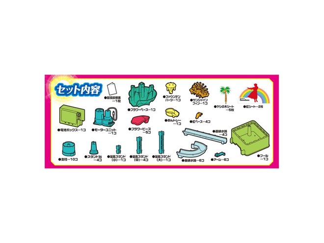 ビッグストリーム　そうめんスライダー　ビッグハワイ　未使用品 タカラトミー、ハワイがテーマの「ビッグストリーム そうめん