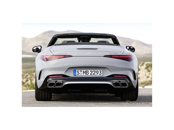 メルセデスAMG SL、476馬力ツインターボ搭載…受注を欧州で開始 - 価格.com