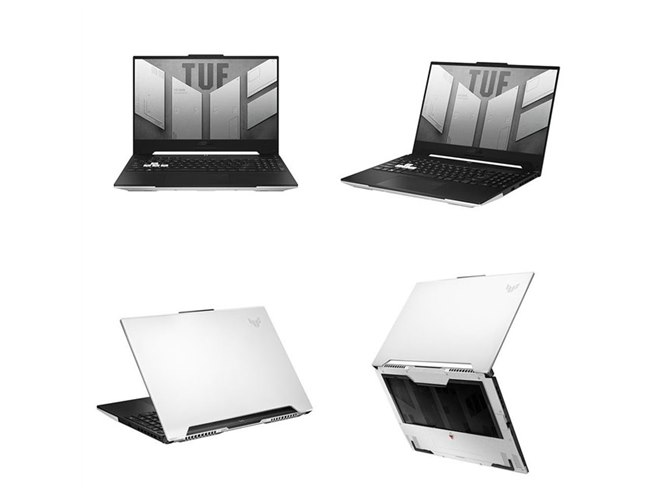 ASUS、ゲーミングノートPC「ASUS TUF Dash」「ASUS TUF Gaming