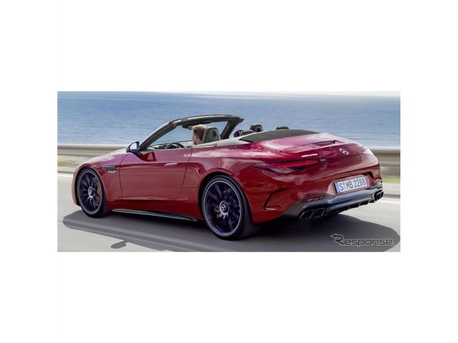 メルセデスAMG SL に頂点「63」、V8ツインターボは585馬力…欧州受注