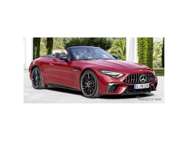 メルセデスAMG SL に頂点「63」、V8ツインターボは585馬力…欧州受注
