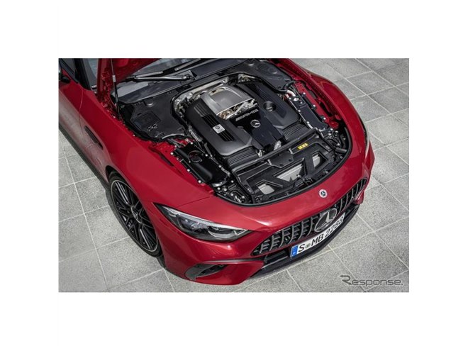 メルセデスAMG SL に頂点「63」、V8ツインターボは585馬力…欧州受注