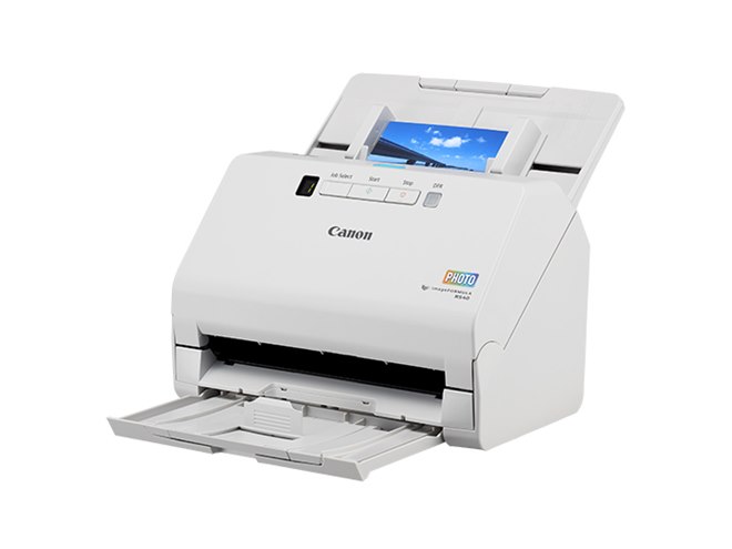 キヤノン、写真や年賀状を最大40枚連続スキャンする「imageFORMULA