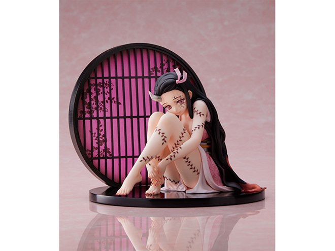 鬼滅の刃」11巻表紙の禰豆子が1/8フィギュア化、鬼化進行時の姿
