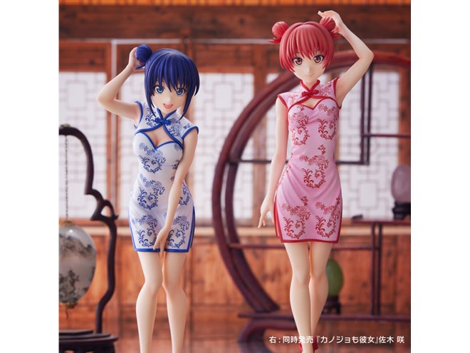 カノジョも彼女」“抜群のプロポーション”水瀬渚/佐木咲 チャイナVer.の