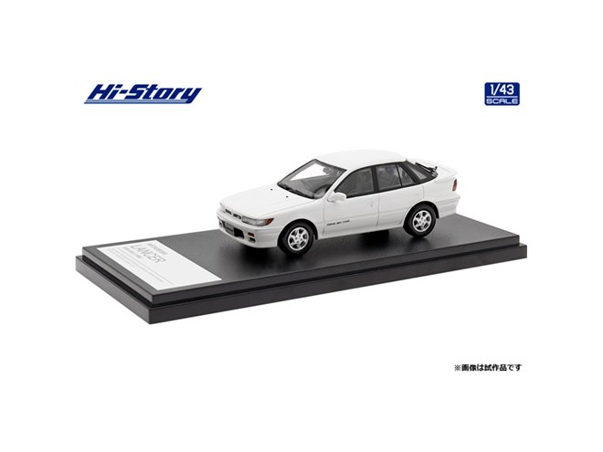 ハイストーリー　1/43 三菱　ランサーEX1800GSRターボ　ワークスカラー ☆特価品 三菱 ランサーEX 1800GSR ターボ `カスタムバージョン