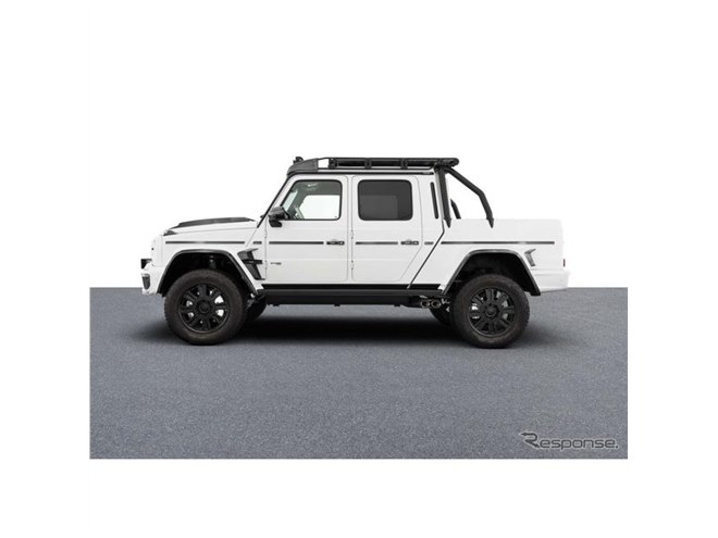 ベンツ BABOSI B800 ブラバス ゲレンデ ホワイト1/18 1:18 Mercedes Benz G800 Off-Road Vehicle SUV Alloy Diecast Model