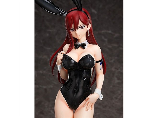 FAIRY TAIL」“生足仕様のバニー姿”エルザ・スカーレットが発売、迫力の1/4スケール - 価格.com