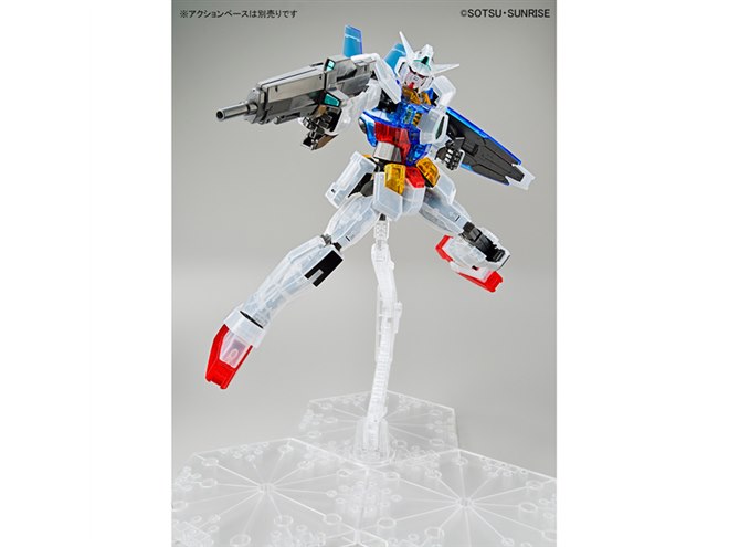 MG ガンダムAGE-1」が限定クリアカラーに、スパロー＆タイタス換装