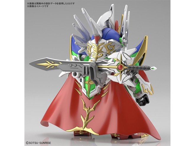 バンダイ、大剣を装備した「SDW HEROES ナイトストライク