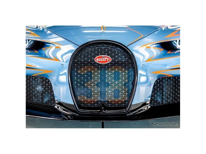 ブガッティ シロンの頂点、1600馬力の「スーパースポーツ」…第一号車を